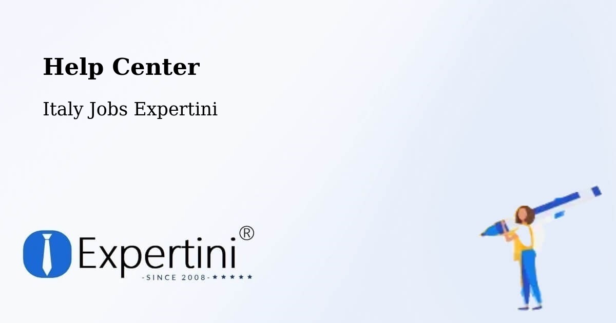 Help Center – Laces - Italy Jobs Expertini