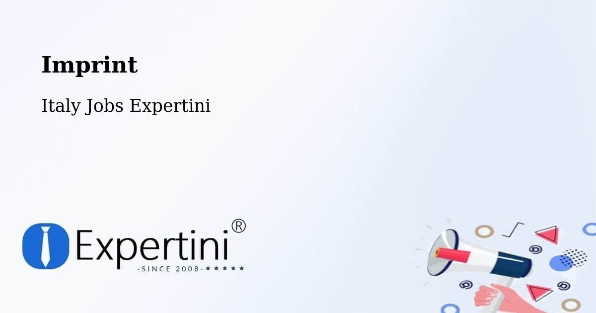 Imprint – Laces - Italy Jobs Expertini