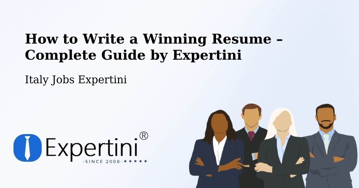 Resume Writing Guide for Job Seekers – Laces - Laces, Italy Jobs Expertini