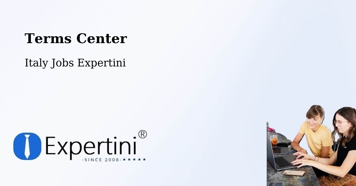 Terms of Service – Laces - Italy Jobs Expertini